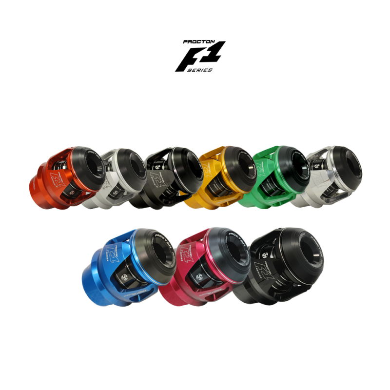 Yamaha - R1 (2007-2008) - Procton Racing Rotational Impact System – Frame Sliders F1