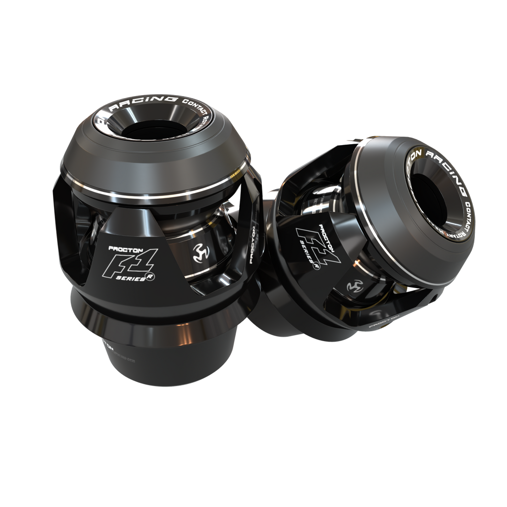 Yamaha - R1 (2007-2008) - Procton Racing Rotational Impact System – Frame Sliders F1